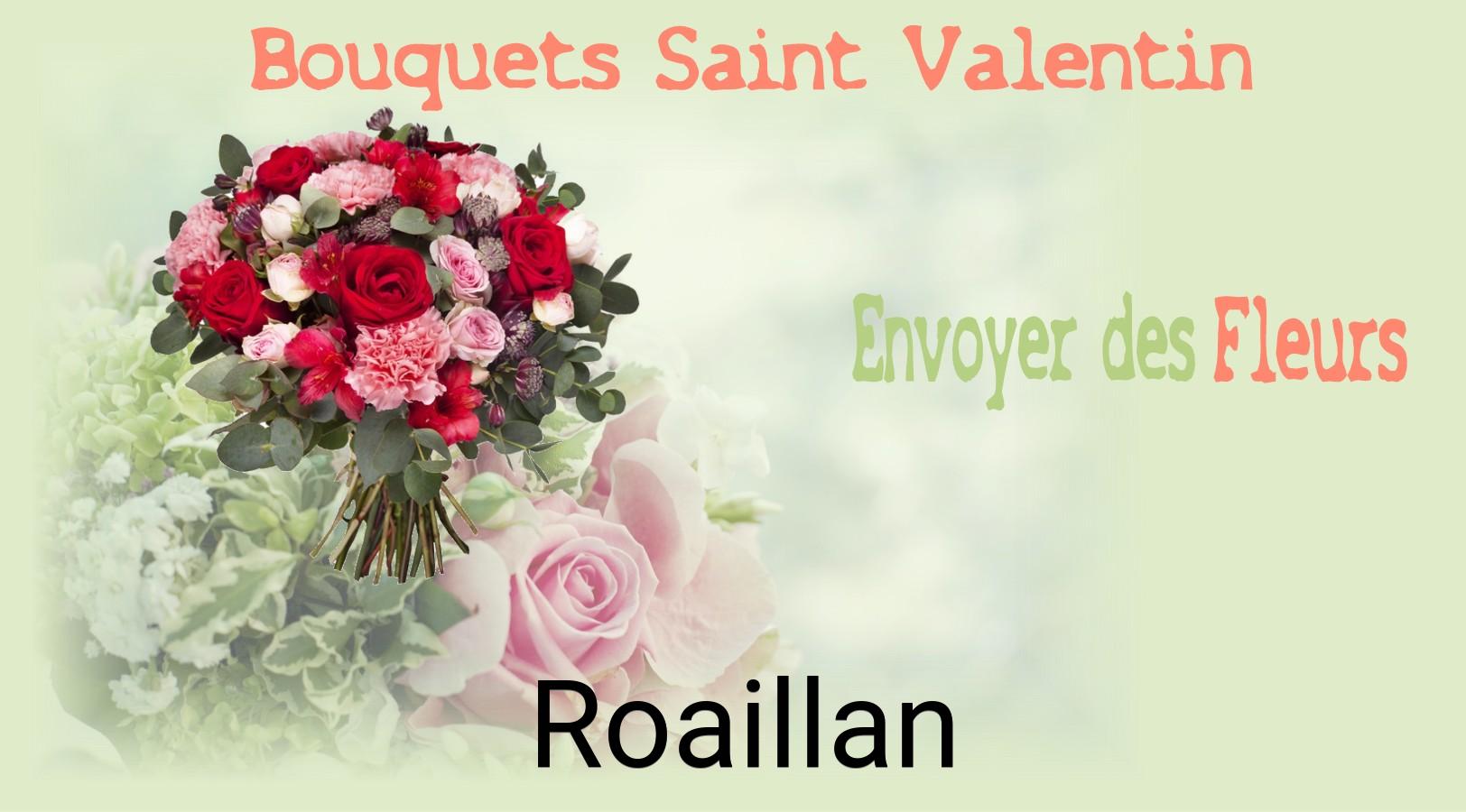 Roses de Saint-Valentin livrées à Roaillan